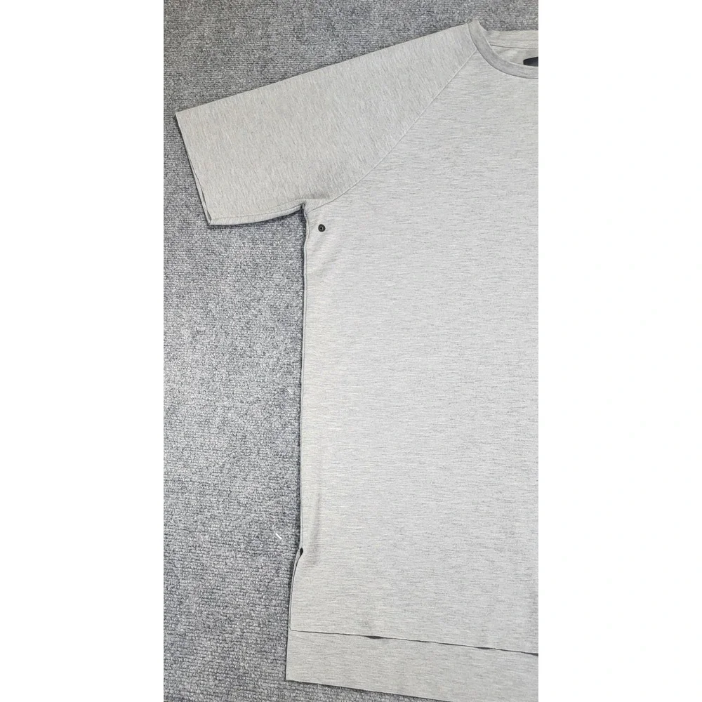 Nike Air Jordan 23 Lux S/S Heather Grey Raglan Top (834547-050) Men's Sz X-Large